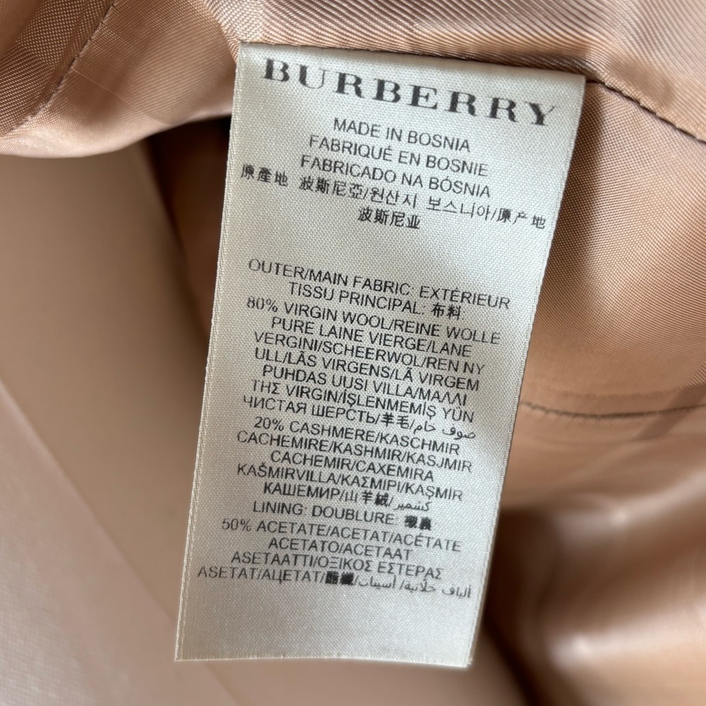 Burberry Hamerton Double Breasted Coat - Picture 8 of 8